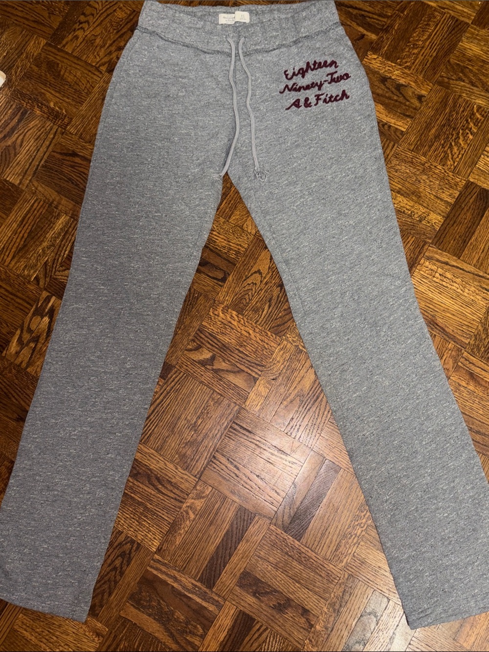 ABERCROMBIE & FITCH | Vintage Gray Drawstring Sweatpants